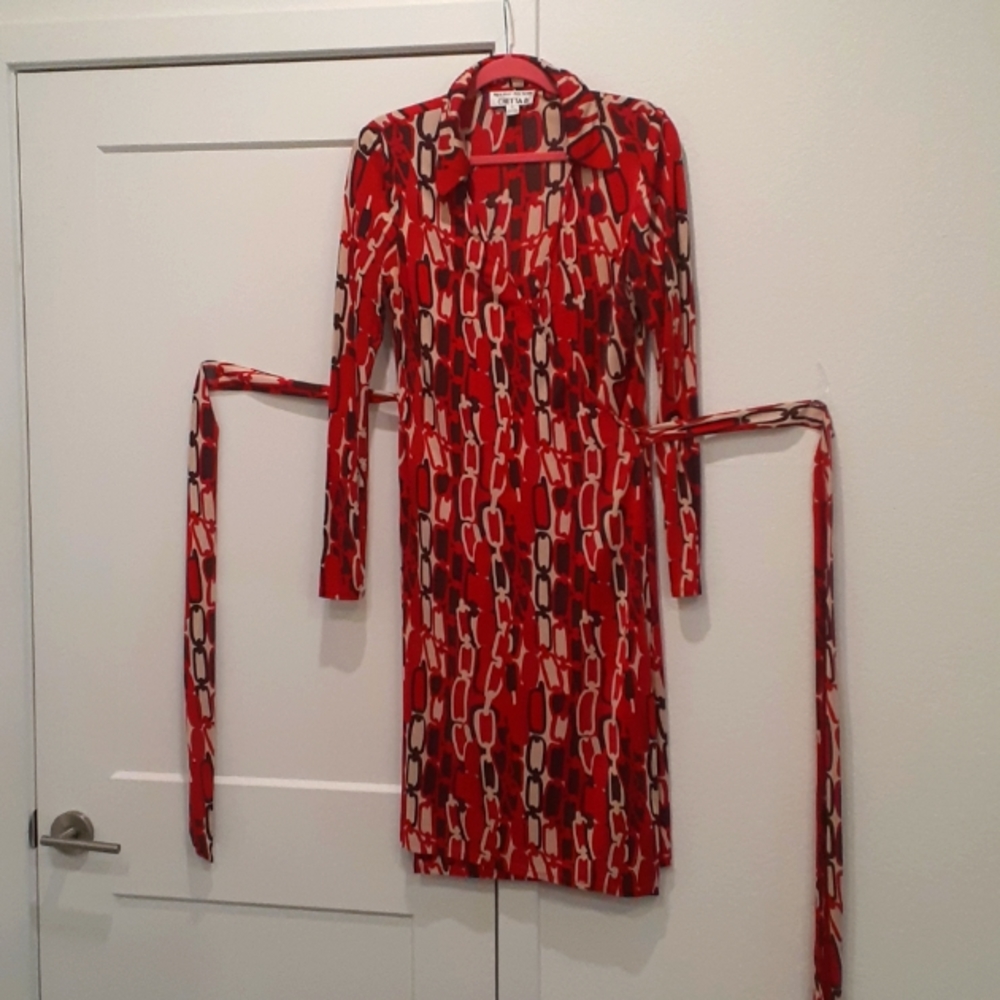 Chetta B Wrap Dress
